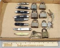 Pocket Knives, Keys & Locks