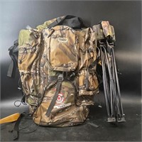 Lot of 2: Double bear archery Black Creek Rucksack