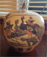 Ceramic Ginger Jar with lid