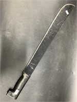 Generic machete blade is 22.5" long