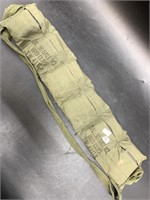 Cloth Bandolier containing 6 fully loaded en-bloc