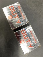 2 20 round boxes of Hornady critical duty .357 Sig