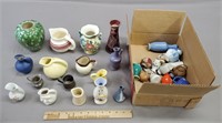 Miniature Pottery & Porcelain Lot