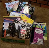 Phone books 2005-2018, misc magazines, word