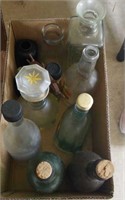 Glass bottle lot