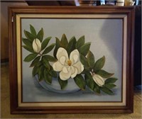 Magnolia oil painting by Helen Pepper
30" x 26"