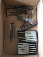 Allen wrenches & small screwdrivers