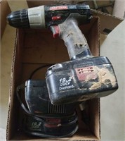 Craftsman drill w/2 batteries & charger