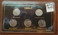 1999-P US quarter collection