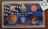 2002 US coin mint proof set