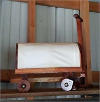 Handmade Conestoga covered wagon by Mr Kenneth