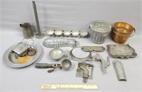 Country Kitchen Metalware Lot Collection