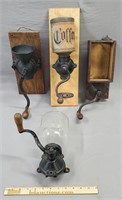 Coffee Grinders Wall Mills Lot Collection