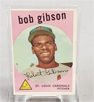1959 Bob Gibson Rookie Baseball Card