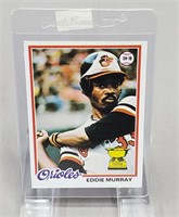 1978 Eddie Murray Rookie Baseball Card