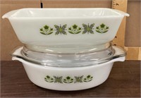 Anchor Hocking ovenware lot