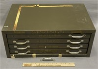 Vintage Hardware Metal Cabinet