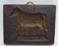 Antique Wax Lamb Chocolate Mold