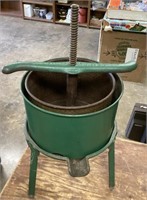 Cast iron Juicy Fruit 3-gallon press