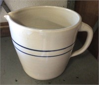 8" P.R. Storie Pottery Co. pitcher