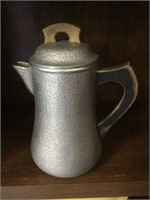 SilverSeal aluminum coffee pot