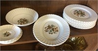 Partial set Meakin china