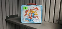 Vintage Junior Miss lunch box, thermos