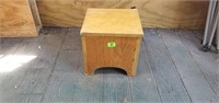 Primitive wooden stool
