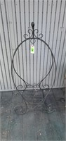 Wrought iron plant stand