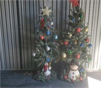 Snowman Christmas trees (2)