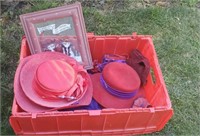 Red Hat Society hats, clothes, decor, accessories