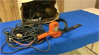 Extension cords, B&D 13” Hedge Trimmers