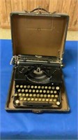 Royal typewriter & case