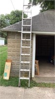 20’  Aluminum extension ladder