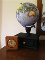 Globe & Clock