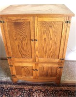 Clore Custom Oak Cabinet