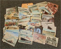 A- nice lot of vintage postcards including