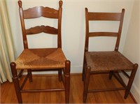 2 Clore Chairs-Walnut & Oak