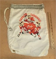 vintage St.Louis Cardinals football draw string