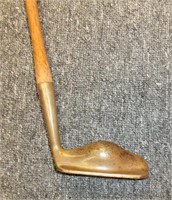 unusual wood shaft golf club putter