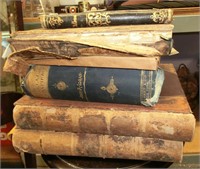 19th cent. books w/loose bindings 1846 pictoral