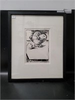 Max Weber Still Life Signed Lithograph 6.5" x