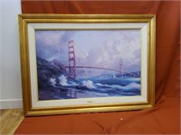 Thomas Kinkade *Golden Gate Bridge* 36" x 24"