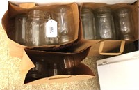 3 Bags Mason Jars-Quarts & 1/2 Pints