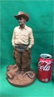 Cowboy statue by Tom Clark