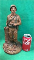 Soldier statue by Tom Clark