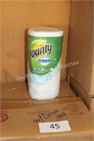 ctn bounty w/ dawn paper towels