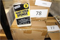 2/24ct handy scrub sponges