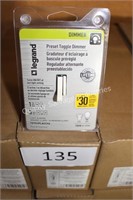 8/6ct preset toggle dimmers