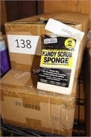 2/24ct handy scrub sponges